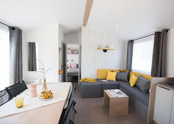 Mobil-home Spacieux Avec Terrasse Pour 8 Personnes - Api-1-52-1168 Campingplatz *